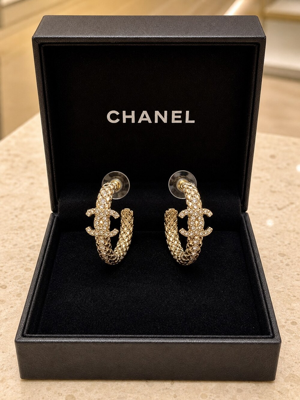 CHANEL Classic Parisian Earrings Style 7 | New with Box
